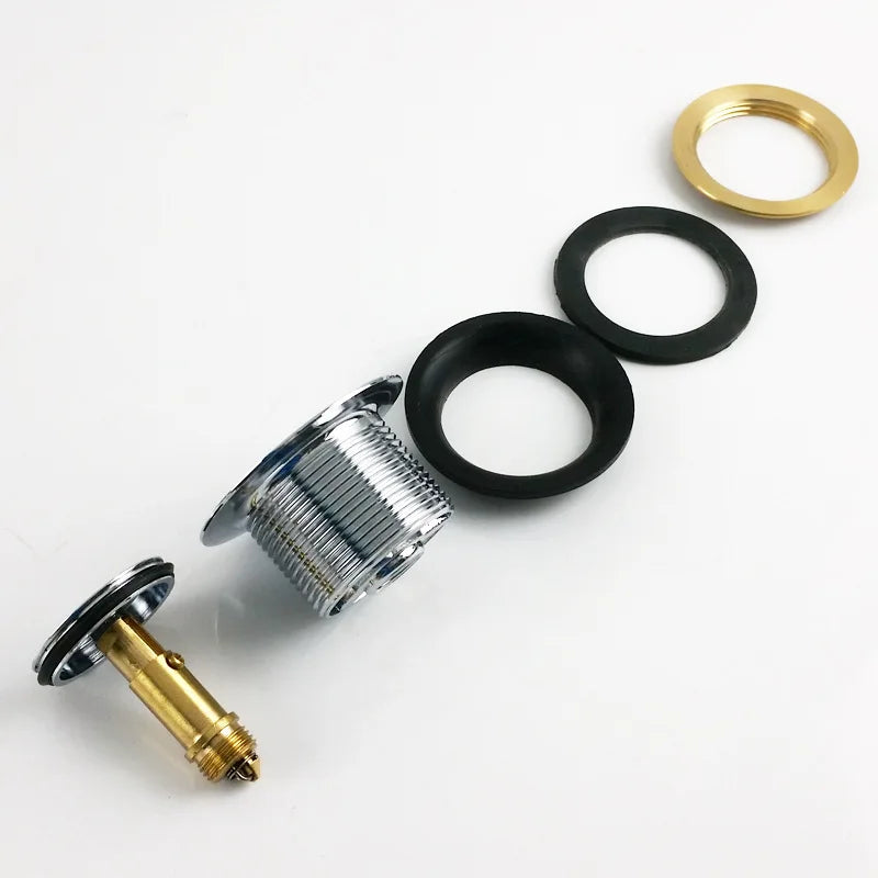 Bathtub Bounce Drainer/single-head Foot-operated Bathtub Drainer/copper Bathtub Drainer  Kitchen Accessories  tub drain